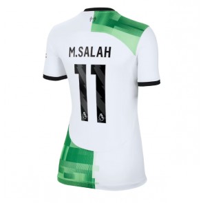 Liverpool Mohamed Salah #11 kläder Kvinnor 2023-24 Bortatröja Kortärmad